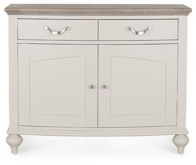 Picture of Monty Narrow Sideboard| Oak- Soft Grey