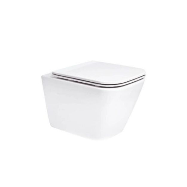 Picture of MEGAN WALL HUNG WC & SOFT CLOSE SEAT