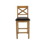 Picture of Salisbury Counter Stool| Brown PU Seat